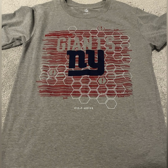 NFL t-shirt. NY Giants gray with red and blue - Picture 1 of 6